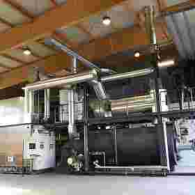 Neubau einer Pyrolyse-Heizzentrale